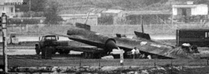 978 SR-71在降落事故中报销